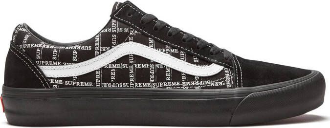 Vans x Supreme Old Skool Pro "Grid Black" sneakers