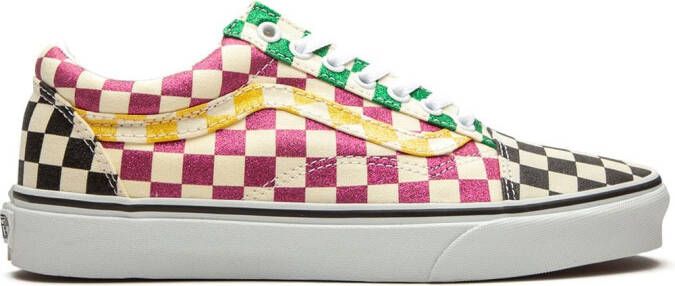 Vans Old Skool "Glitter Check" sneakers Pink