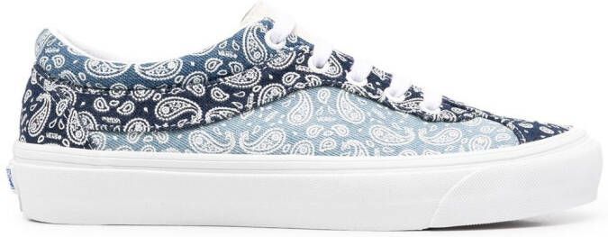 Vans paisley-print low-top sneakers Blue