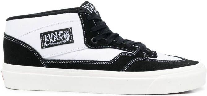 Vans panelled high-top sneakers Black