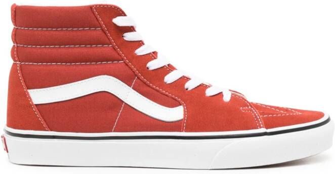 Vans SK8 Hi logo-patch sneakers Red
