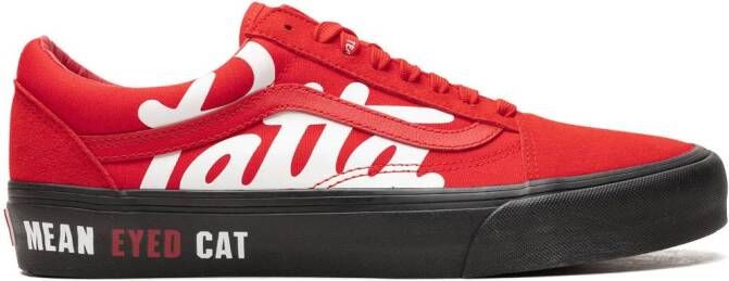 Vans x Patta Old Skool VLT LX "Mean Eyed Cat Red" sneakers