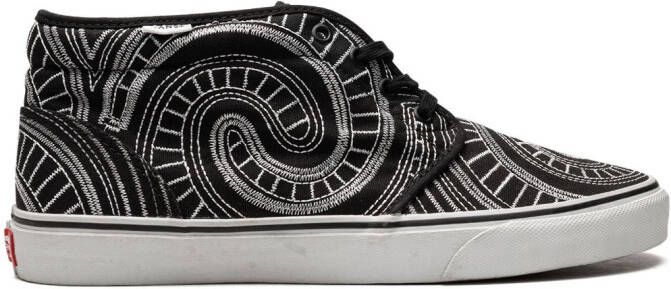 Vans x Supreme "Spiral" Chukka boots Black