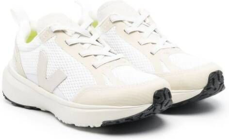 VEJA Kids Canary low-top sneakers Neutrals