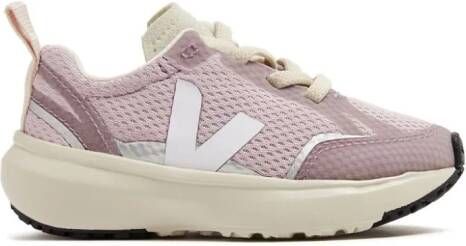 VEJA Kids Canary mesh sneakers Purple