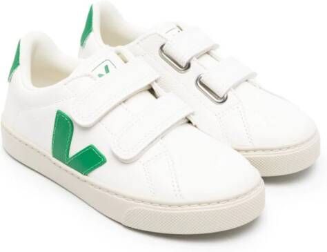 VEJA Kids Esplar touch-strap sneakers White