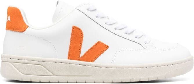 VEJA logo-patch lace-up sneakers White