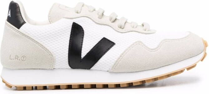 VEJA logo suede sneakers Neutrals