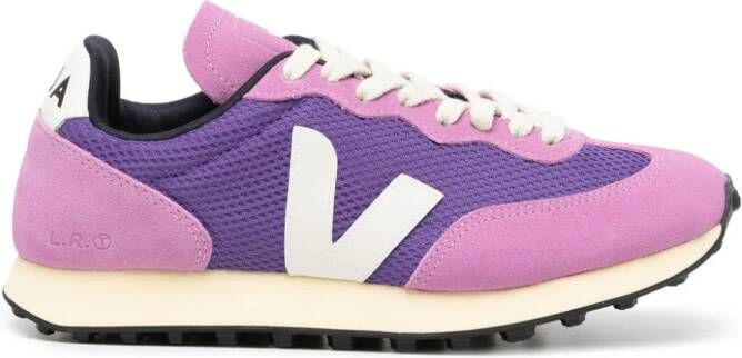 VEJA Rio Branco leather sneakers Purple