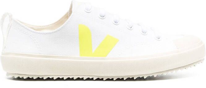 VEJA side logo print sneakers White