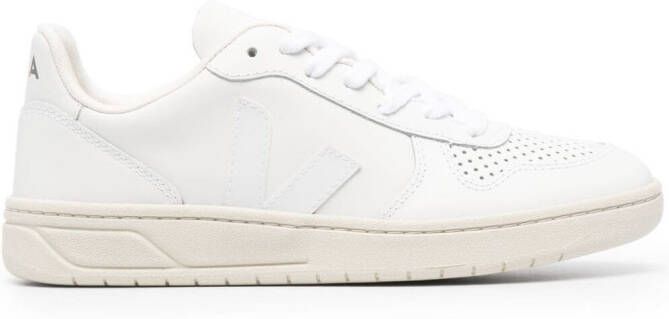 VEJA V-10 leather sneakers White