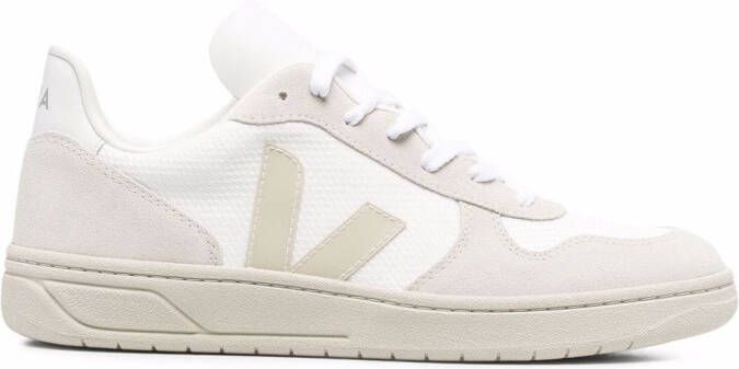VEJA V-10 mesh low-top sneakers White