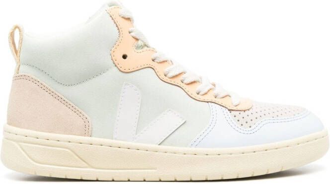 VEJA V-15 high-top sneakers Green