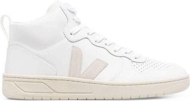 VEJA V-15 high-top sneakers White