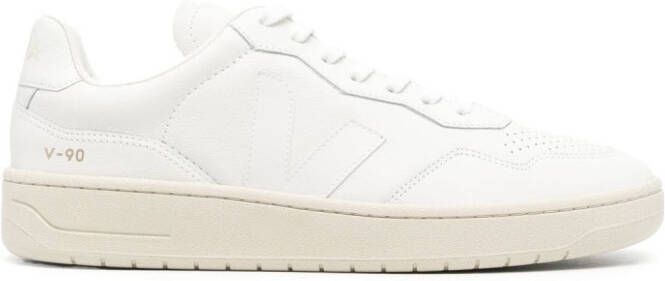 VEJA V-90 leather sneakers White