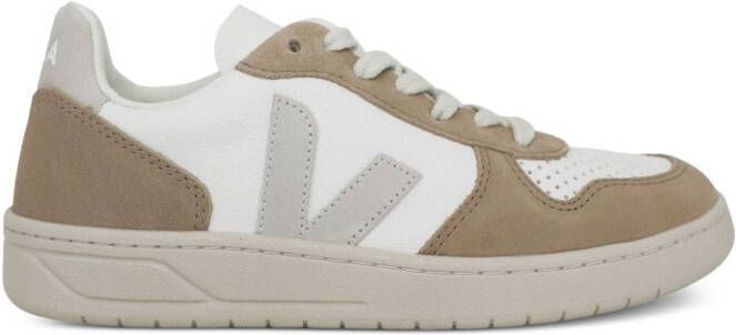 VEJA V10 Chromefree low-top sneakers Neutrals