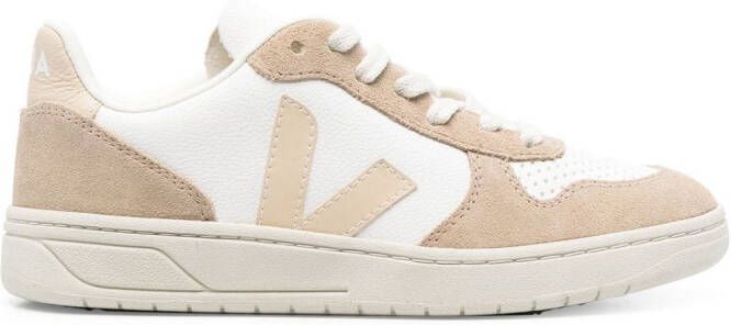 VEJA V10 ChromeFree low-top sneakers Neutrals