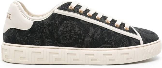 Versace Barocco Greca sneakers Black