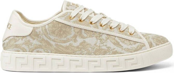 Versace Barocco Greca sneakers Neutrals