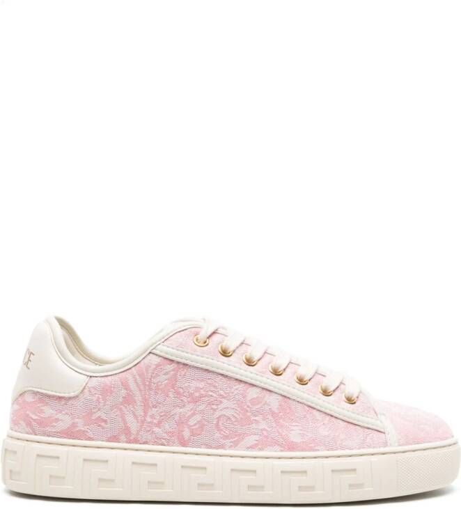 Versace Barocco Greca sneakers Pink