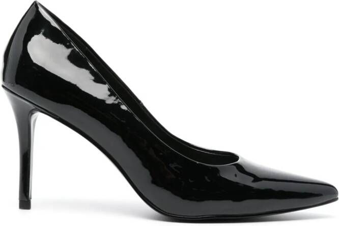 Versace Jeans Couture 90mm faux-leather pumps Black