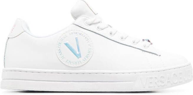 Versace Jeans Couture logo low-top sneakers White