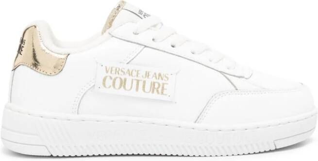 Versace Jeans Couture Meyssa logo-patch sneakers White