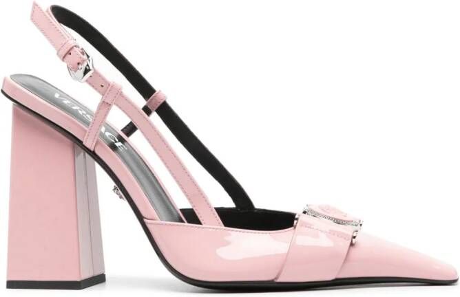 Versace Medusa 105mm pumps Pink