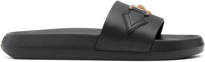 Versace Medusa Biggie moulded-footbed slides Black