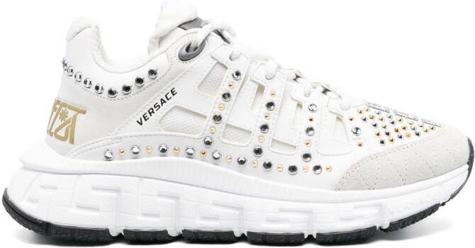 Versace Trigreca chunky sneakers White