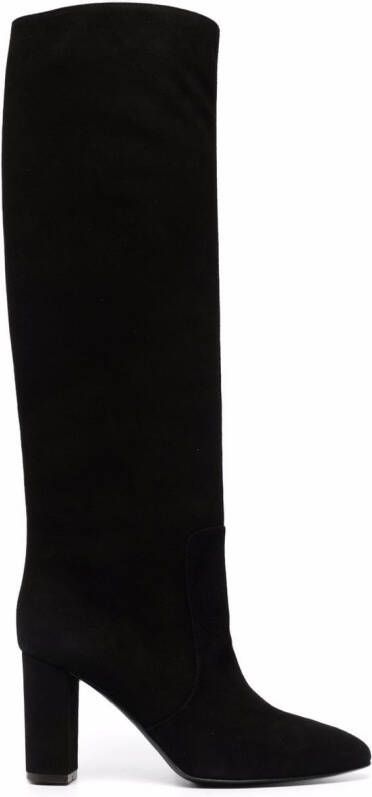 Via Roma 15 knee-length boots Black