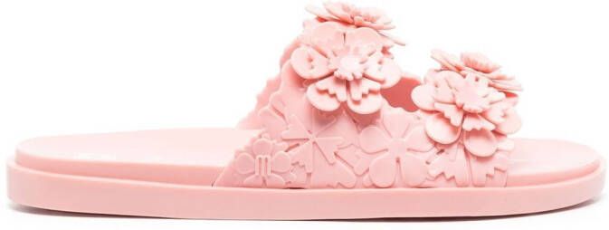 Viktor & Rolf x Melissa Blossom Wide slip-on sandals Pink