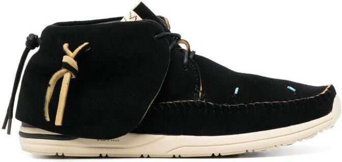 Visvim ankle lace-up fastening boots Black