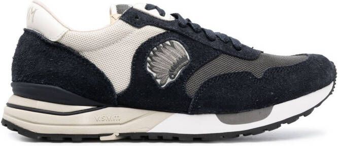 Visvim low-top lace-up sneakers Blue