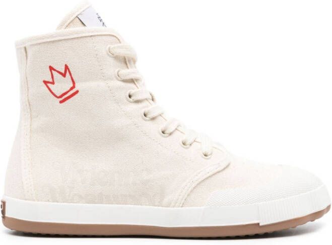 Vivienne Westwood Animal gym hi-top sneakers Neutrals