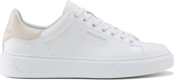 Woolrich Classic Court leather sneakers White
