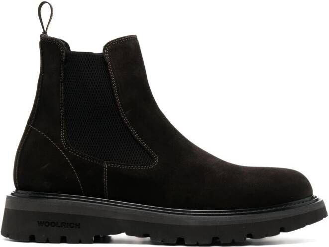 Woolrich New City suede ankle boots Brown