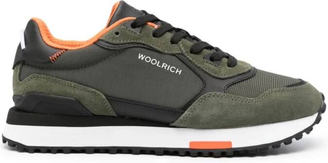 Woolrich Retro lace-up sneakers Green