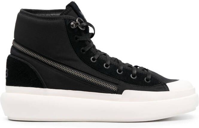 Y-3 Ajatu Court high-top sneakers Black