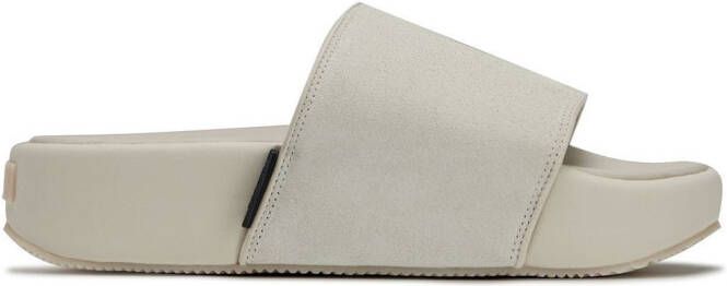 Y-3 slip-on slides Grey