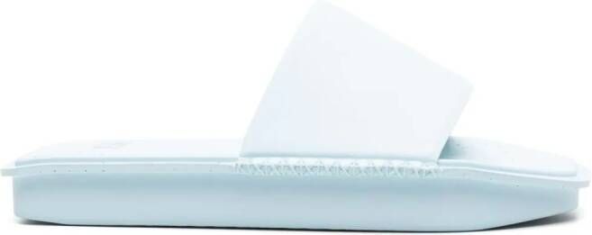 Y-3 tonal chunky slides Blue