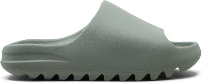 Adidas Yeezy "Salt" flat slides Grey