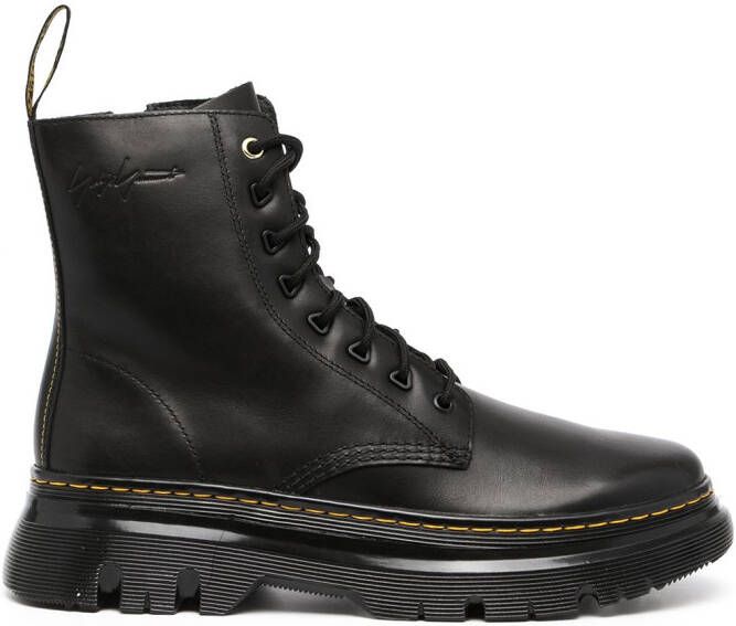 Yohji Yamamoto x Dr. Martens lace-up boots Black
