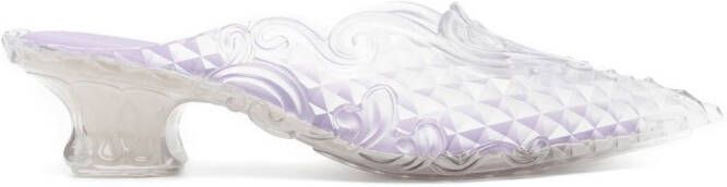 Y Project Melissa 60mm transparent mules Neutrals