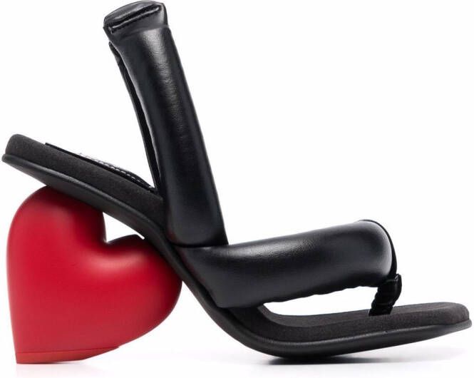 YUME Love Heel sandals Black