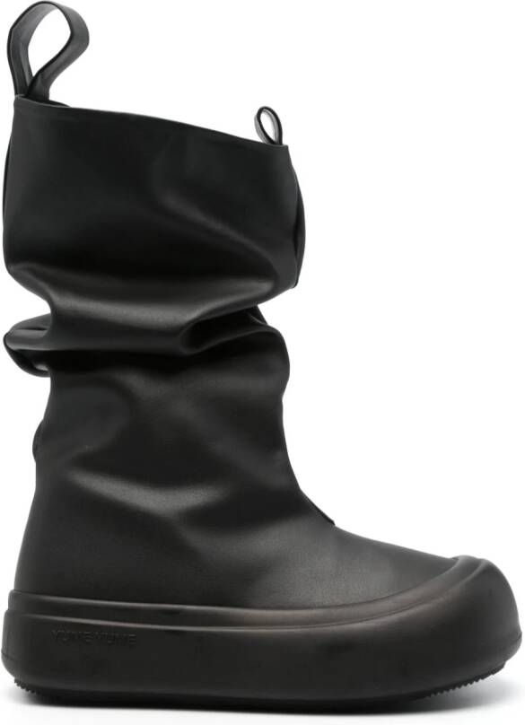 YUME Low Fisherman boots Black