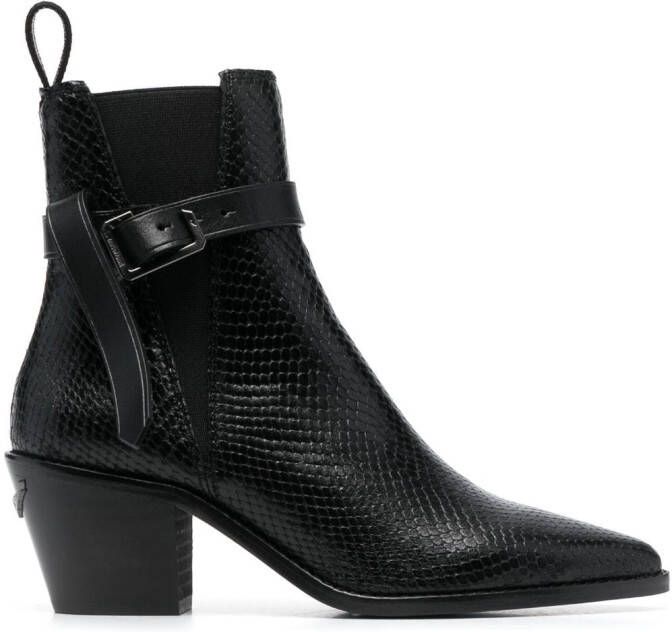 Zadig&Voltaire Tyler 65mm cowboy boots Black