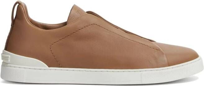 Zegna Triple Stitch™ sneakers Brown