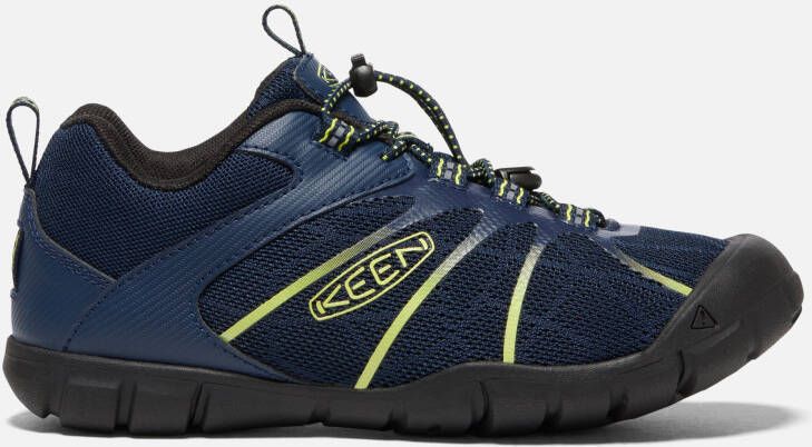 Keen Big Kids' Chandler 2 CNX Sneaker Shoes Size 2 In Black Iris Evening Primrose