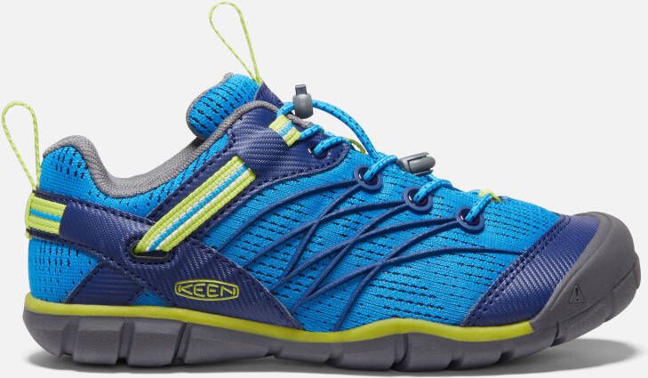 Keen Big Kids' Chandler CNX Shoes Size 4 In Brilliant Blue Blue Depths